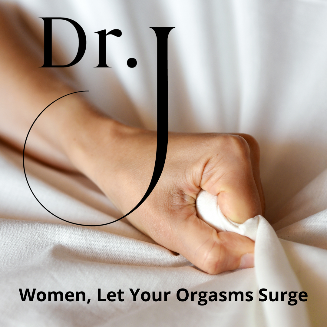 To show intensity of female orgasm